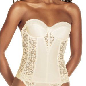 Dominique Longline Lace Torsolette - 44C